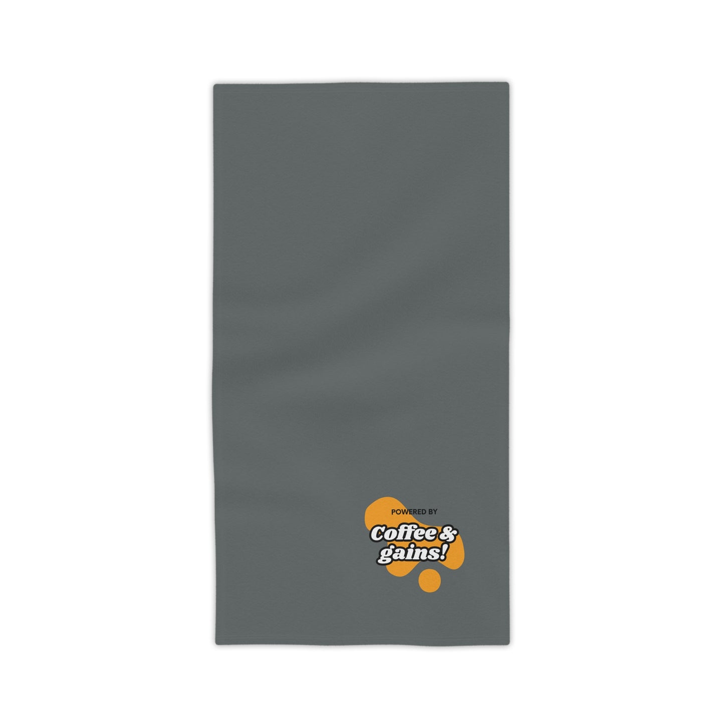 Powered by Coffee and Gains - Gym Towel