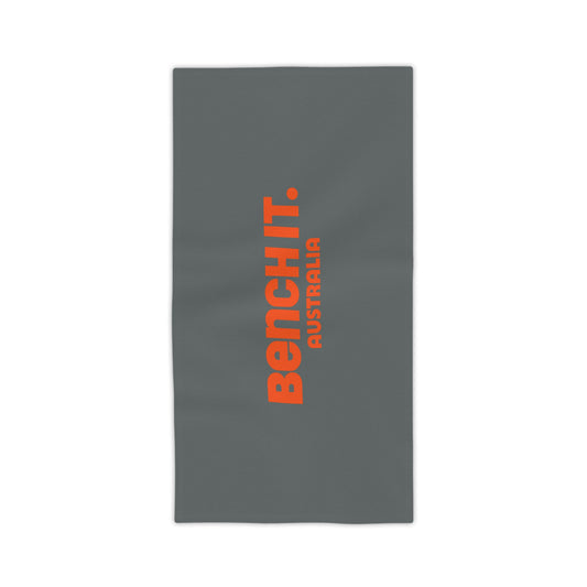Bench It Gym Towel - Dark Grey